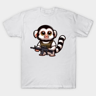 Tactical Marmoset Monkey T-Shirt